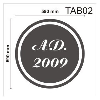 Tablica elewacyjna ze styropianu, pokryta żywicą, gotowa do malowania.