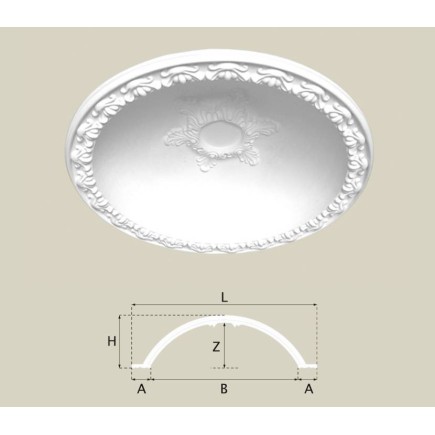 Rozeta sufitowa SSR01