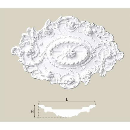 Rozeta sufitowa SSR03