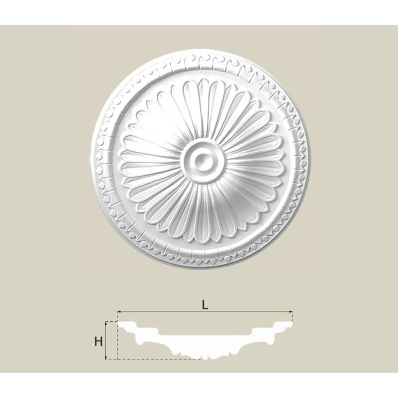Rozeta sufitowa SSR08 - Rozety podsufitowe - 151,29 zł