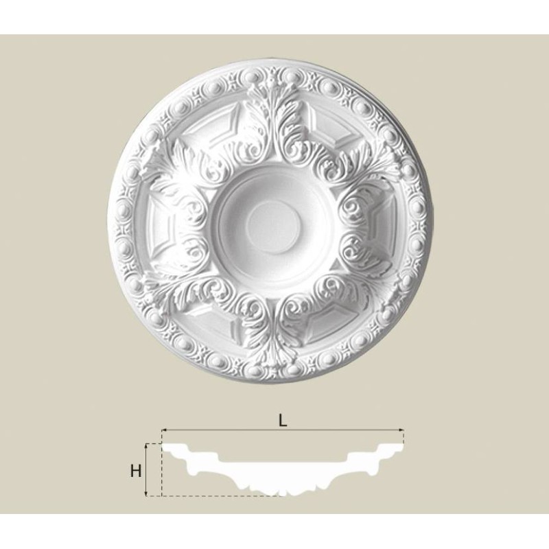 Rozeta sufitowa SSR14 - Rozety podsufitowe - 367,77 zł
