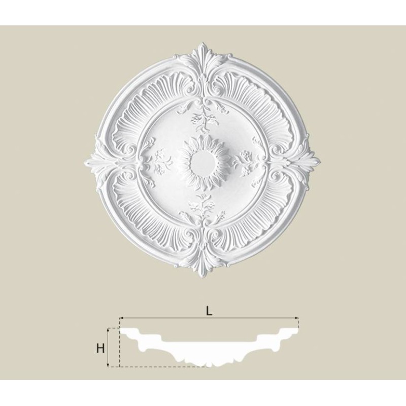 Rozeta sufitowa SSR16 - Rozety podsufitowe - 359,16 zł