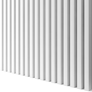 Lamela ścienna biała 3x4x275cm