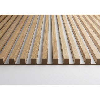 Listwa między lamele ścienne biała 3x275cm