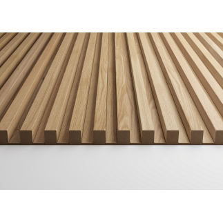 Listwa między lamele ścienne fornir dębowy 3x275cm