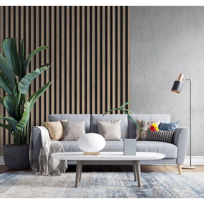 Listwa między lamele ścienne dąb natura 3x275cm - Listwy między lamele ścienne - 12,00 zł Listwa między lamele ścienne dąb natura 3x275cm - Listwy między lamele ścienne - 12,00 zł