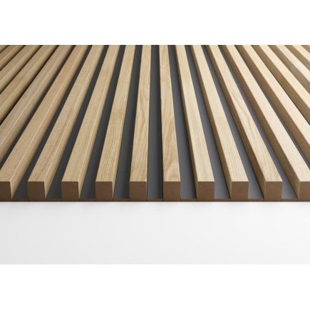 Listwa między lamele ścienne grafit 3x275cm