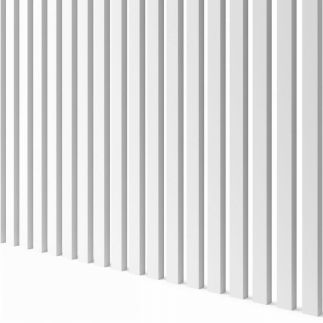 Lamela ścienna biała 3x1,8x275cm
