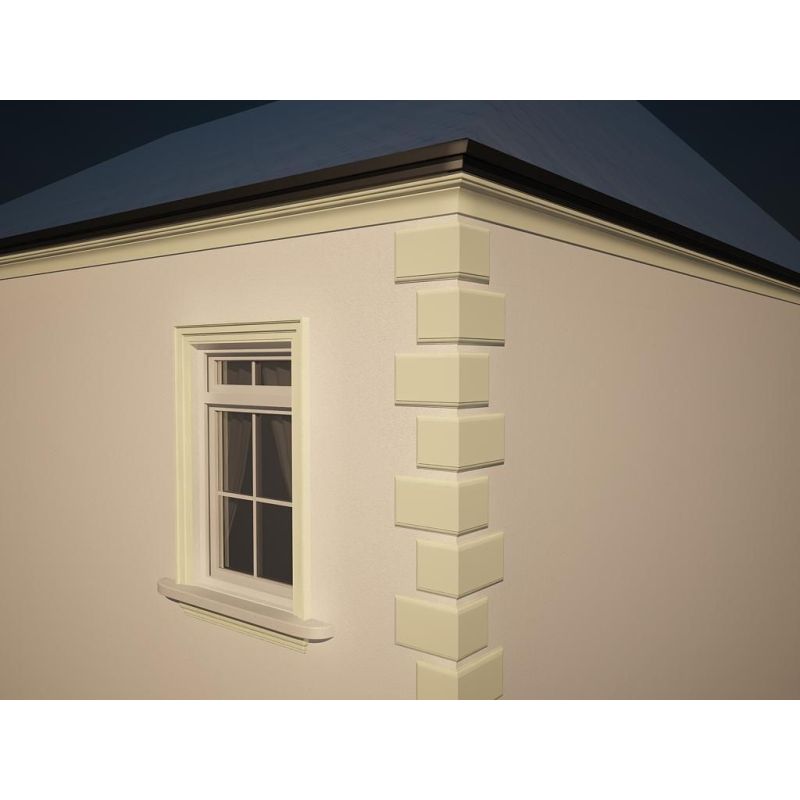 BONIA NAROŻNA B10F25 40X250X250MM - Bonie elewacyjne - 49,20 zł