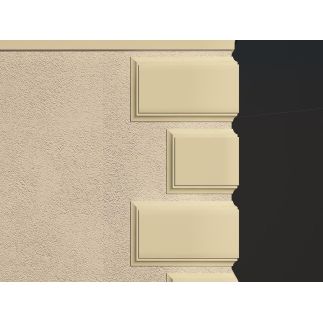 BONIA NAROŻNA B04F40 40X250X400MM