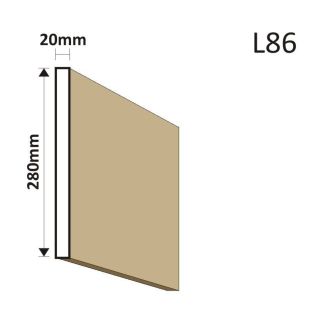 LISTWA ELEWACYJNA L86 20X280MM