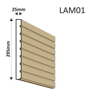 LAMELA ELEWACYJNA LAM01 25x295
