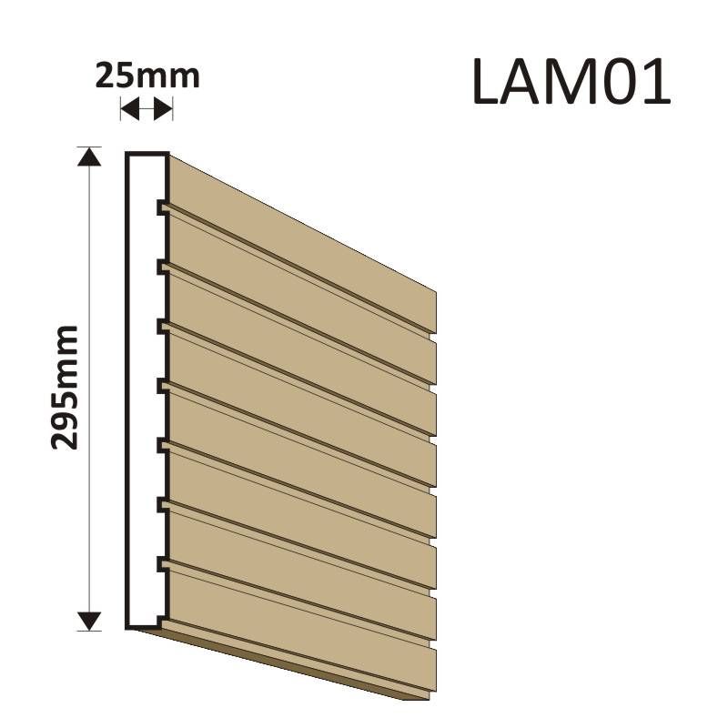 LAMELA ELEWACYJNA LAM01 25x295 - Lamele elewacyjne - 109,47 zł