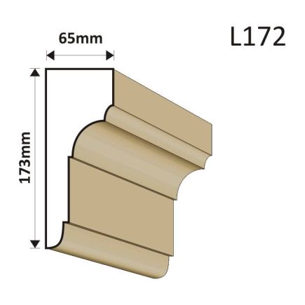 LISTWA ELEWACYJNA L172 65X173MM