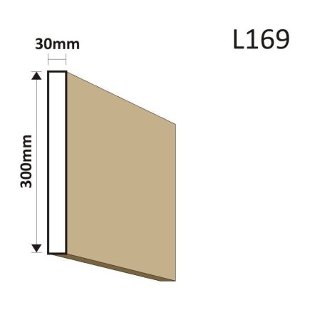 LISTWA ELEWACYJNA L169 30X300MM