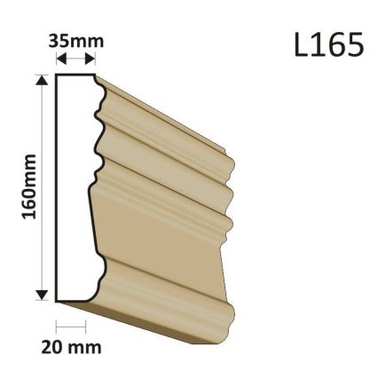 LISTWA ELEWACYJNA L165 35X165MM