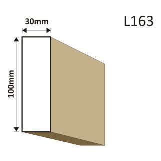 LISTWA ELEWACYJNA L163 30X100MM