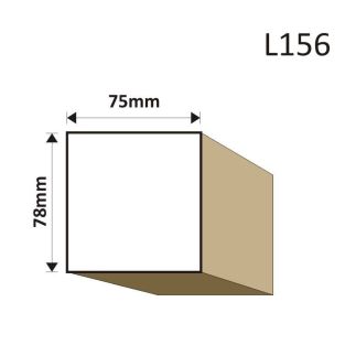 LISTWA ELEWACYJNA L156 78X75MM