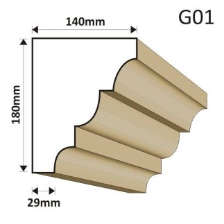 GZYMS ELEWACYJNY G01 140X180MM