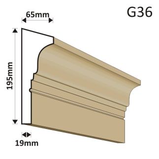 GZYMS ELEWACYJNY G36 65X195MM