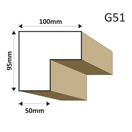GZYMS ELEWACYJNY G51 100X95MM
