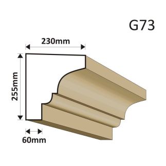 GZYMS ELEWACYJNY G73 230X255MM