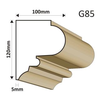 GZYMS ELEWACYJNY G85 100X120MM