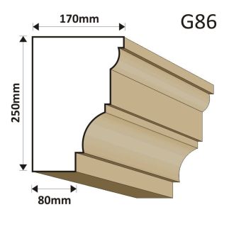 GZYMS ELEWACYJNY G86 170X250MM