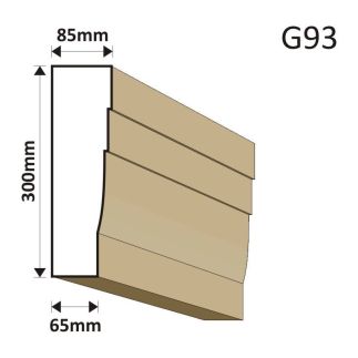 GZYMS ELEWACYJNY G93 85X300MM