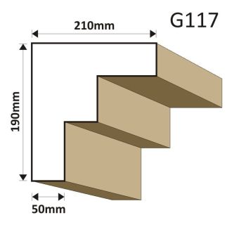GZYMS ELEWACYJNY G117 210X190MM