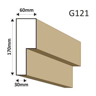 GZYMS ELEWACYJNY G121 60X170MM