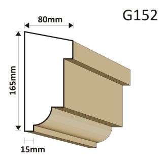 GZYMS ELEWACYJNY G152 80X165MM