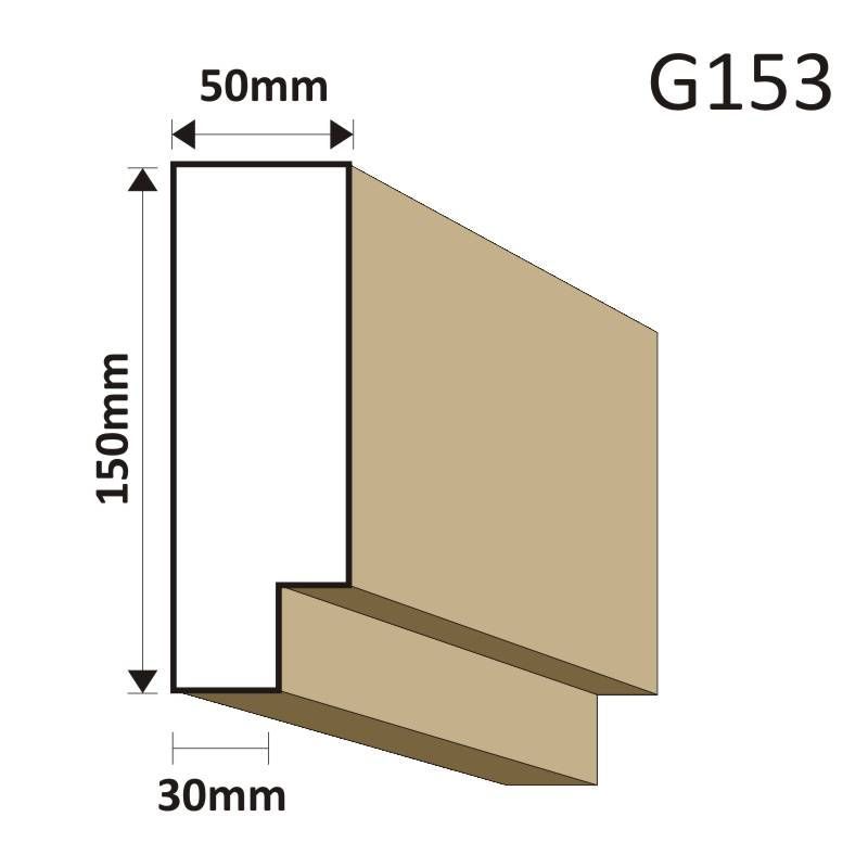 GZYMS ELEWACYJNY G153 50X150MM - Gzymsy elewacyjne - 73,80 zł GZYMS ELEWACYJNY G153 50X150MM - Gzymsy elewacyjne - 73,80 zł
