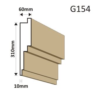 GZYMS ELEWACYJNY G154 60X310MM
