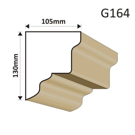 GZYMS ELEWACYJNY G164 105X130MM