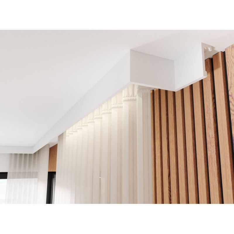 Listwa do zabudowy karnisza SSLK04 244cm - Listwy karniszowe - 305,04 zł