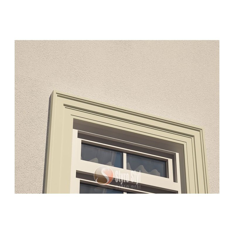 LISTWA ELEWACYJNA L08 50X160MM - Listwy elewacyjne - 36,90 zł