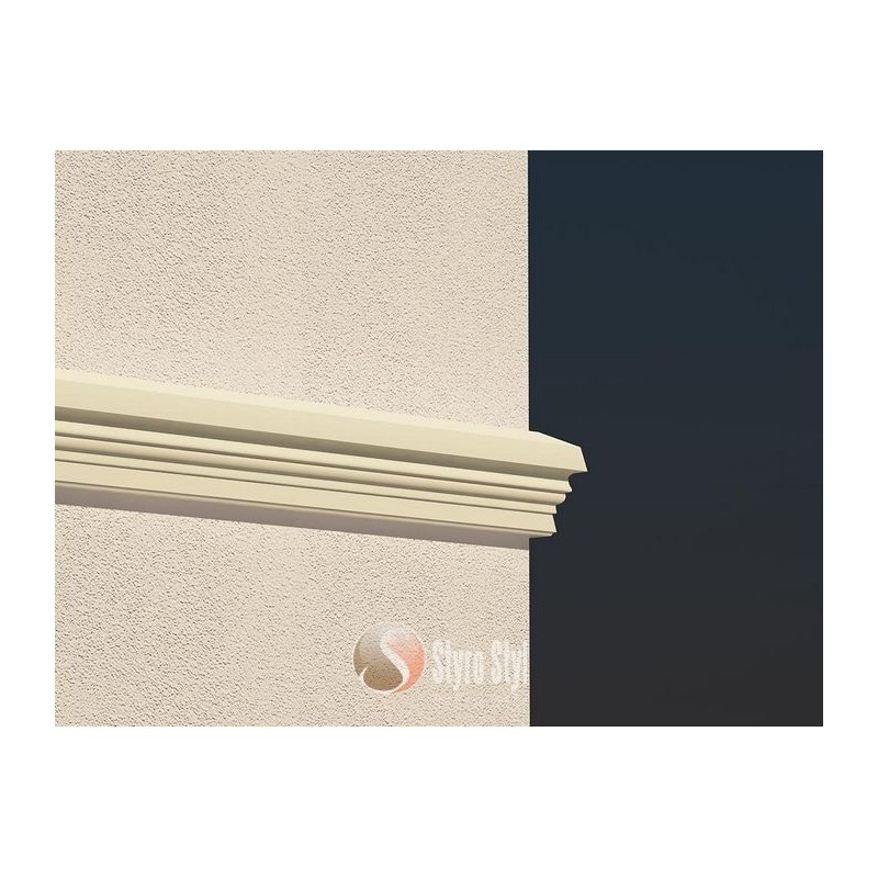 GZYMS ELEWACYJNY G25 50X155MM - Gzymsy elewacyjne - 73,80 zł