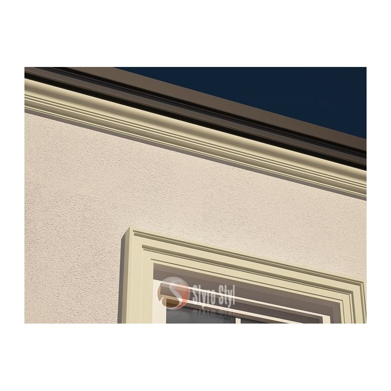 GZYMS ELEWACYJNY G35 80X130MM - Gzymsy elewacyjne - 73,80 zł