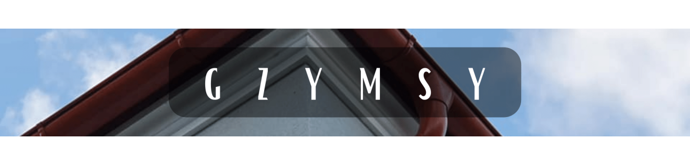 Gzymsy elewacyjne ze styropianu powlekanego tynkiem