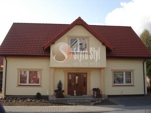 Gzymsy styropianowe, gzymsy elewacyjne,  profile, listwy styropianowe, cennik, montaż