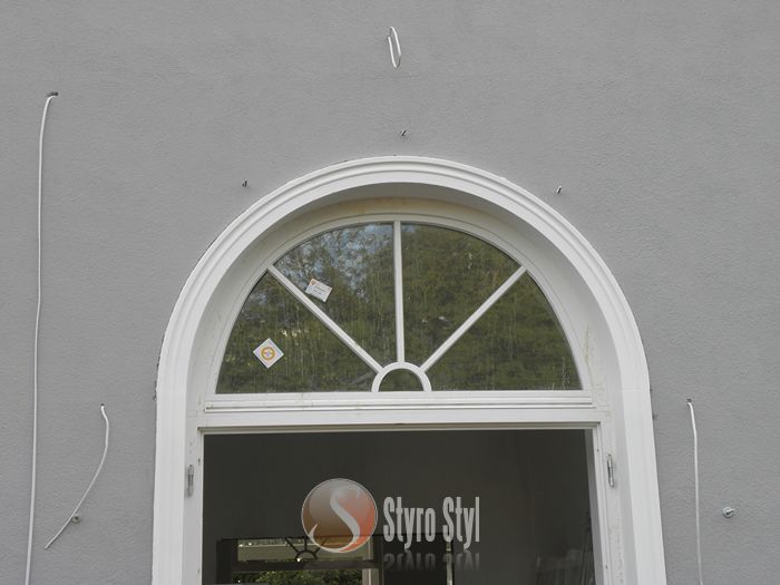 łuki elewacyjne, łuk na elewacje, łuk okna